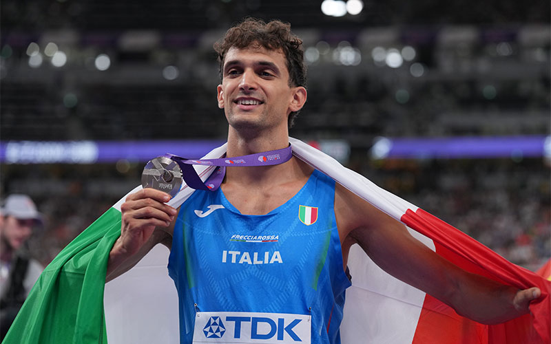 Che storia Dallavalle, è argento ai Mondiali di atletica