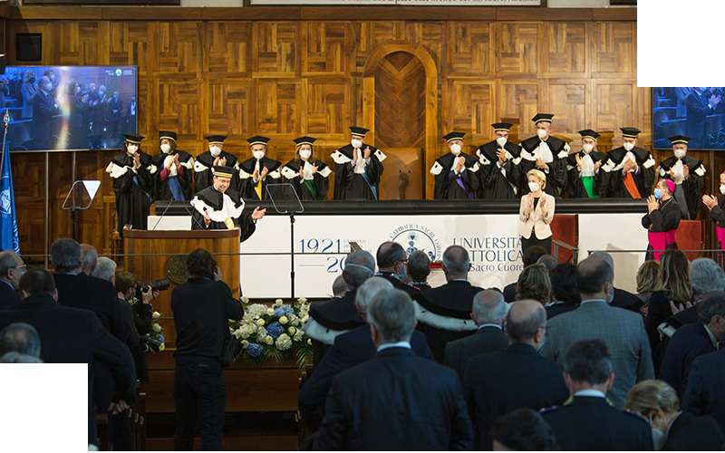 Università Cattolica and Europe at the service of young people