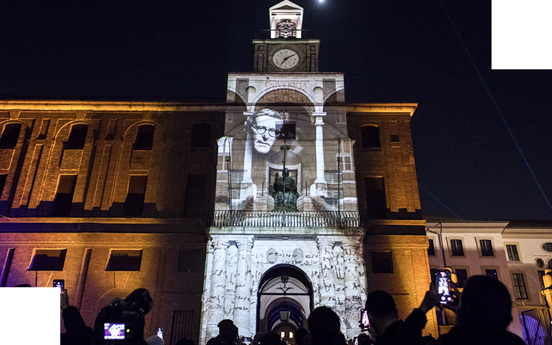 L’Ateneo in festa tra luci, suoni e colori