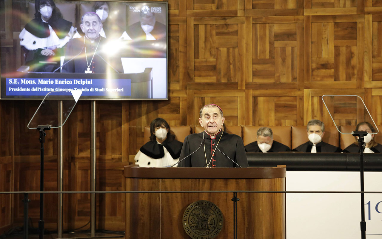 Inaugurazione Anno Accademico 21-22: il saluto di monsignor Mario Delpini