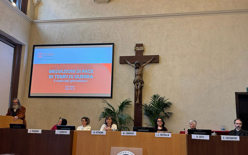 Mediazioni di pace in tempi di guerra, il ruolo del giornalismo