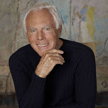 Giorgio Armani receives an honorary degree in Global Business Management 