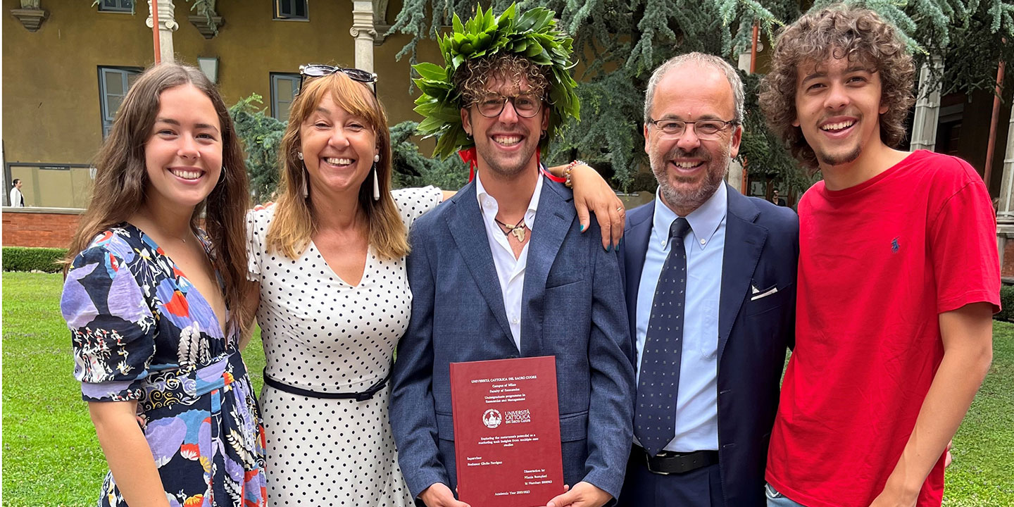 Irene e Nicola i nostri anni in Cattolica tra passione emozioni