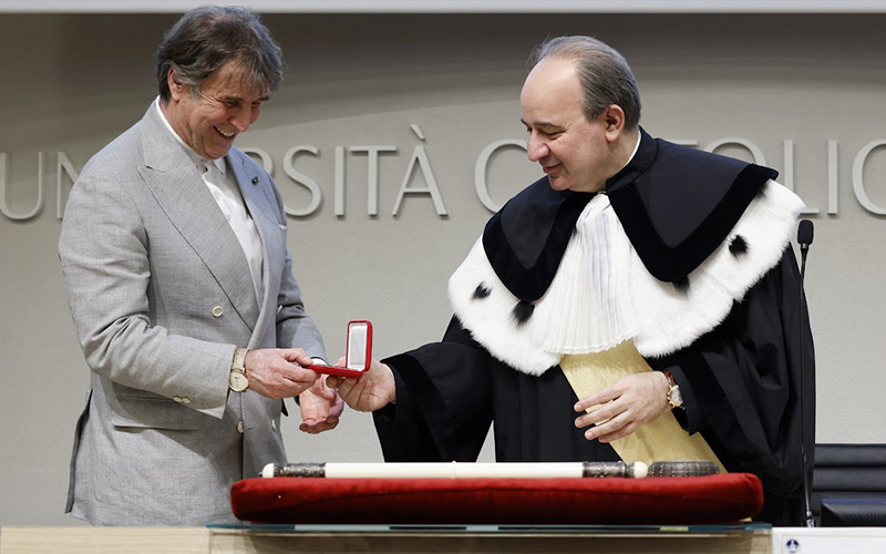 Piacenza, inaugurato l’anno accademico con Brunello Cucinelli