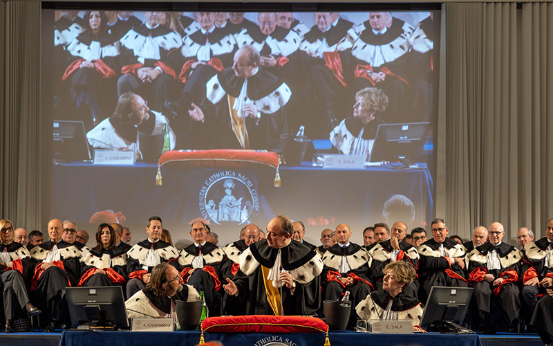Aperto l’Anno Accademico della Sede di Roma con il ministro della Salute Orazio Schillaci