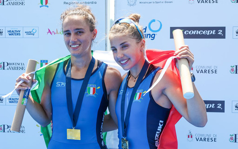 Canottaggio, Elena Sali &egrave; campionessa europea nel doppio pesi leggeri