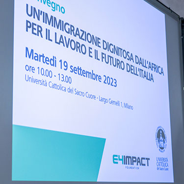 Il futuro del Paese passa anche da un’immigrazione dignitosa