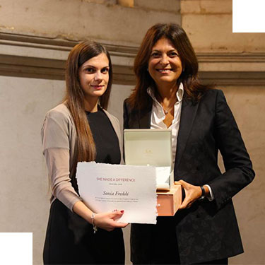 A Sonia Freddi il Premio per chi “ha fatto la differenza”