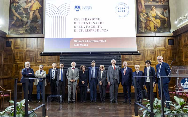 Università Cattolica, the not-short century of the Faculty of Law