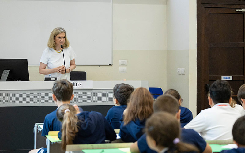 Bambini alla scuola di Sant’Agostino imparano a filosofare
