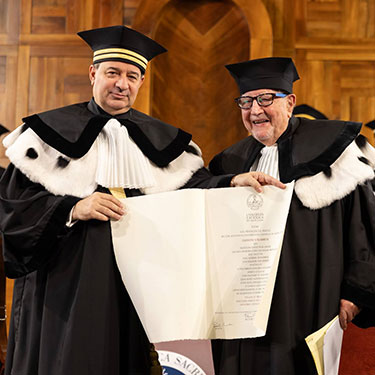 Università Cattolica inaugurates the academic year with an honorary degree in Economics to Guido Calabresi