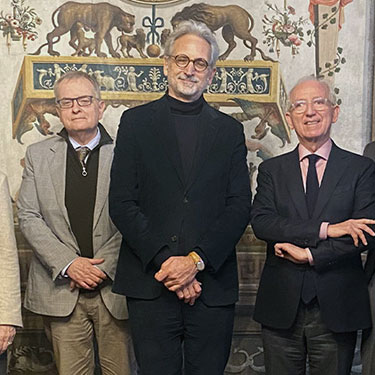 Il Console francese François Bonet in visita al campus di Brescia