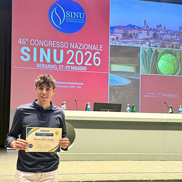 Congresso Sinu, premiato ricercatore Agrisystem