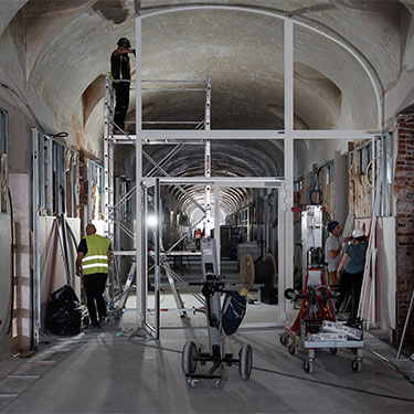 Garibaldi Barracks, a building site of culture
