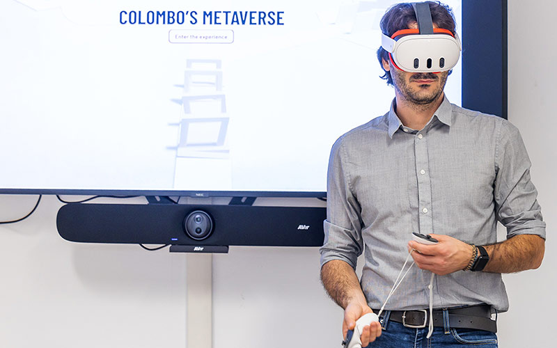 Colombo’s Metaverse, dove l’arte abita il futuro