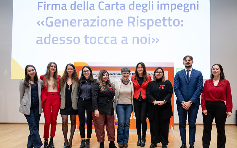 La Carta degli impegni &ldquo;Generazione Rispetto&rdquo;