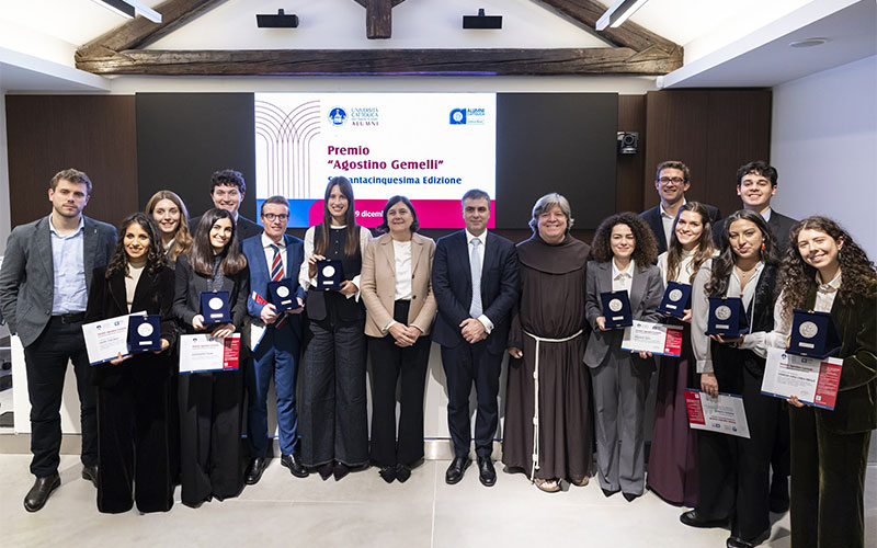 Premio Gemelli, la Cattolica valorizza il suo capitale umano