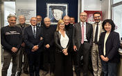 Donato al campus di Piacenza il ritratto di Armani firmato da Scepi