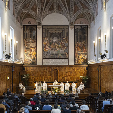 Pasqua 2025, le Messe nei campus