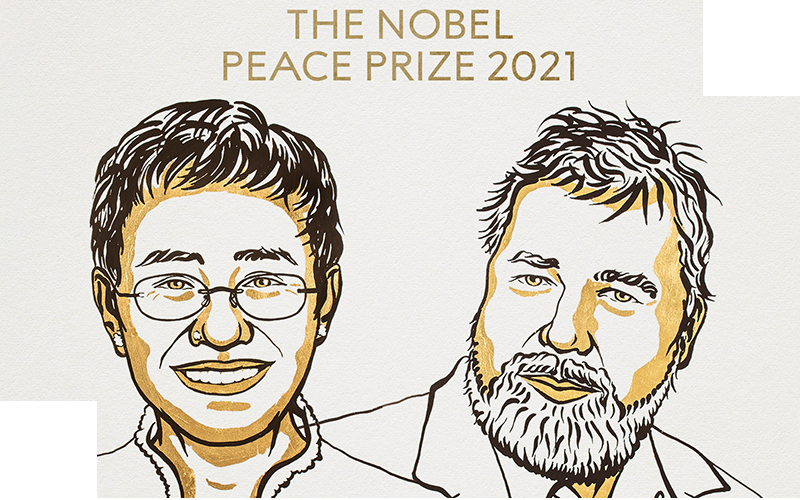 Nobel per la pace, premiata la libertà di espressione