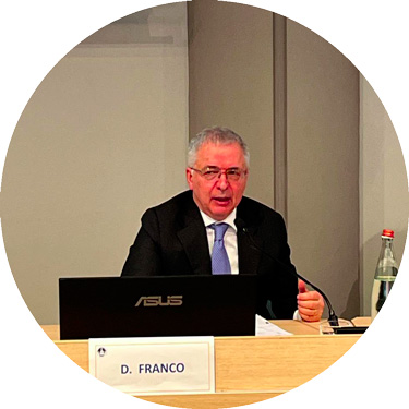 Daniele Franco speaker alla Lezione Arcelli