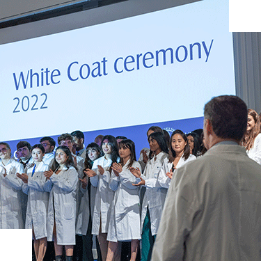 White Coat Ceremony: Doctors in English Enter the Ward