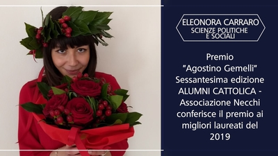 Eleonora Carraro (Scienze politiche e sociali, Milano)