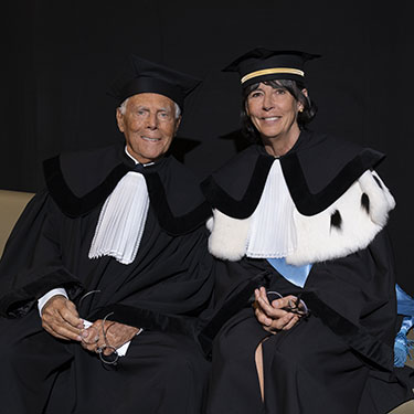 Laurea honoris causa a Giorgio Armani, la laudatio