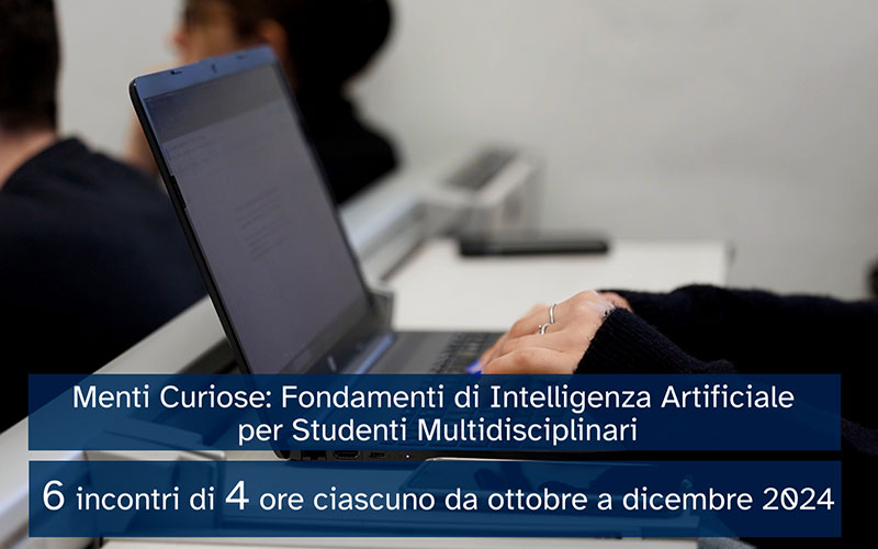 AI, Menti Curiose in Unicatt. Al via il nuovo corso dedicato a tutti gli studenti