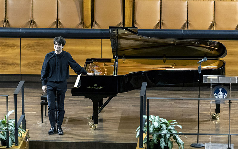 Inaugurata la terza stagione del “Pianoforte in Ateneo”