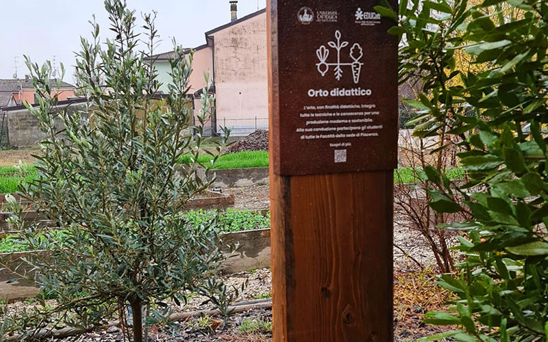 L’orto della Residenza Gasparini per valorizzare un modello di economia circolare